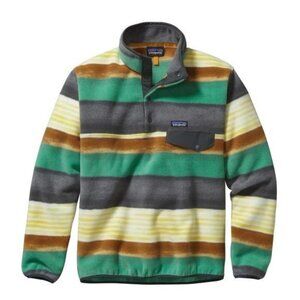 Patagonia® Worn Wear Men's Lightweight Synchilla® Snap-T® Pullover Size Small